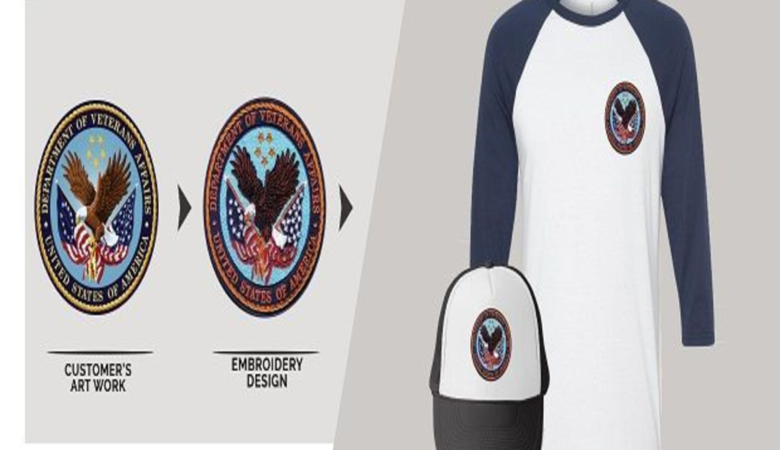 Left Chest Logo Digitizing